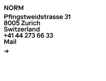 Tablet Screenshot of norm.to