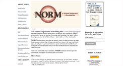 Desktop Screenshot of norm.org